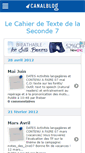 Mobile Screenshot of 2nde07.canalblog.com