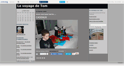 Desktop Screenshot of levoyagedetom.canalblog.com
