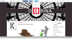 Desktop Screenshot of okrina.canalblog.com