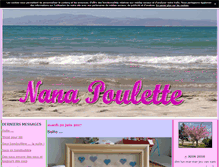 Tablet Screenshot of nanapoulette.canalblog.com