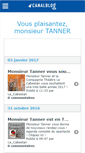 Mobile Screenshot of monsieurtanner.canalblog.com