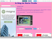 Tablet Screenshot of marieficelledu89.canalblog.com