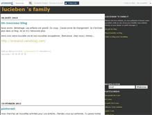 Tablet Screenshot of lucieben.canalblog.com