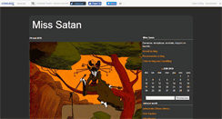 Desktop Screenshot of misssatan.canalblog.com