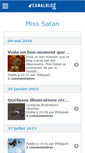 Mobile Screenshot of misssatan.canalblog.com