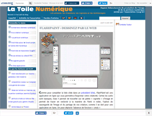 Tablet Screenshot of latoilenumerique.canalblog.com