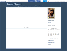 Tablet Screenshot of bazoobazar.canalblog.com