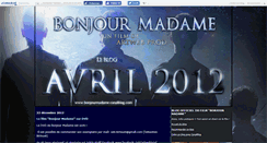 Desktop Screenshot of bonjourmadame.canalblog.com