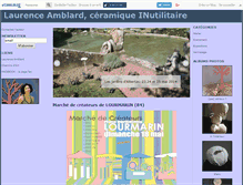 Tablet Screenshot of laurenceamblard.canalblog.com