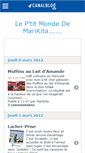 Mobile Screenshot of marikita.canalblog.com