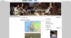 Desktop Screenshot of 1001classiques.canalblog.com