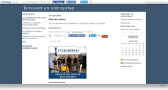 Desktop Screenshot of intranet.canalblog.com