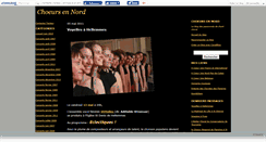 Desktop Screenshot of choeursennord.canalblog.com