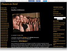 Tablet Screenshot of choeursennord.canalblog.com