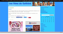 Desktop Screenshot of gathinesims.canalblog.com