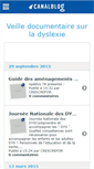 Mobile Screenshot of dyslexiedoc.canalblog.com