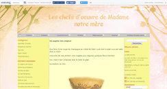Desktop Screenshot of madamenotremere.canalblog.com