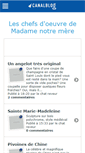 Mobile Screenshot of madamenotremere.canalblog.com