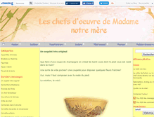 Tablet Screenshot of madamenotremere.canalblog.com