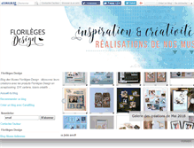 Tablet Screenshot of florilegesdesign.canalblog.com