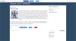 Desktop Screenshot of magiepourenfants.canalblog.com