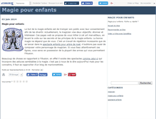 Tablet Screenshot of magiepourenfants.canalblog.com