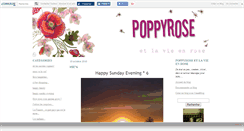 Desktop Screenshot of poppyroses.canalblog.com