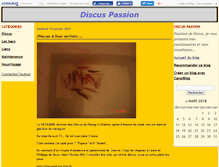 Tablet Screenshot of discuspassion.canalblog.com
