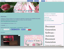 Tablet Screenshot of doucetpiquante.canalblog.com