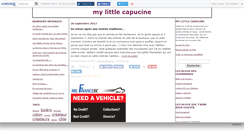 Desktop Screenshot of mylittlecapucine.canalblog.com