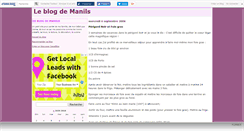 Desktop Screenshot of manils.canalblog.com