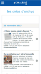 Mobile Screenshot of lescreasdorchys.canalblog.com