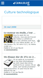 Mobile Screenshot of culturetech.canalblog.com