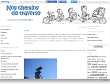 Tablet Screenshot of cheminstraverse.canalblog.com