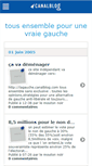Mobile Screenshot of nondegauche.canalblog.com