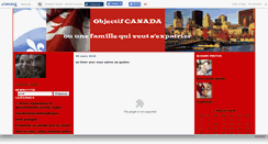 Desktop Screenshot of objectifcanada.canalblog.com