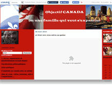 Tablet Screenshot of objectifcanada.canalblog.com
