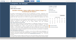 Desktop Screenshot of loupan.canalblog.com