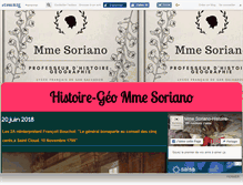 Tablet Screenshot of mllesoriano.canalblog.com