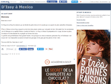 Tablet Screenshot of issymexico.canalblog.com