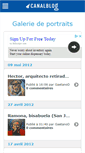 Mobile Screenshot of gaetandargnies.canalblog.com
