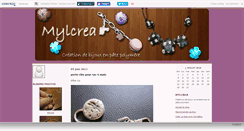 Desktop Screenshot of mylcrea.canalblog.com
