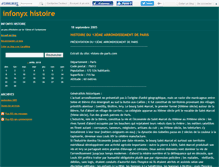 Tablet Screenshot of infonyxhistoire.canalblog.com