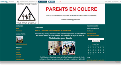 Desktop Screenshot of parentsencolere.canalblog.com