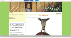 Desktop Screenshot of icilavie.canalblog.com