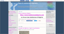 Desktop Screenshot of gaylesbiennedz.canalblog.com
