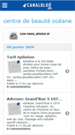 Mobile Screenshot of beauteoceane.canalblog.com