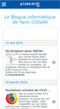 Mobile Screenshot of infocogan.canalblog.com