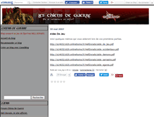 Tablet Screenshot of chiensdeguerre.canalblog.com