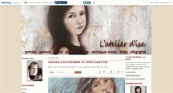 Desktop Screenshot of latelierdisa1.canalblog.com